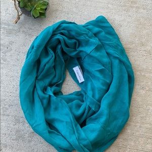 Calvin Klein Aqua/Teal Infinity Scarf